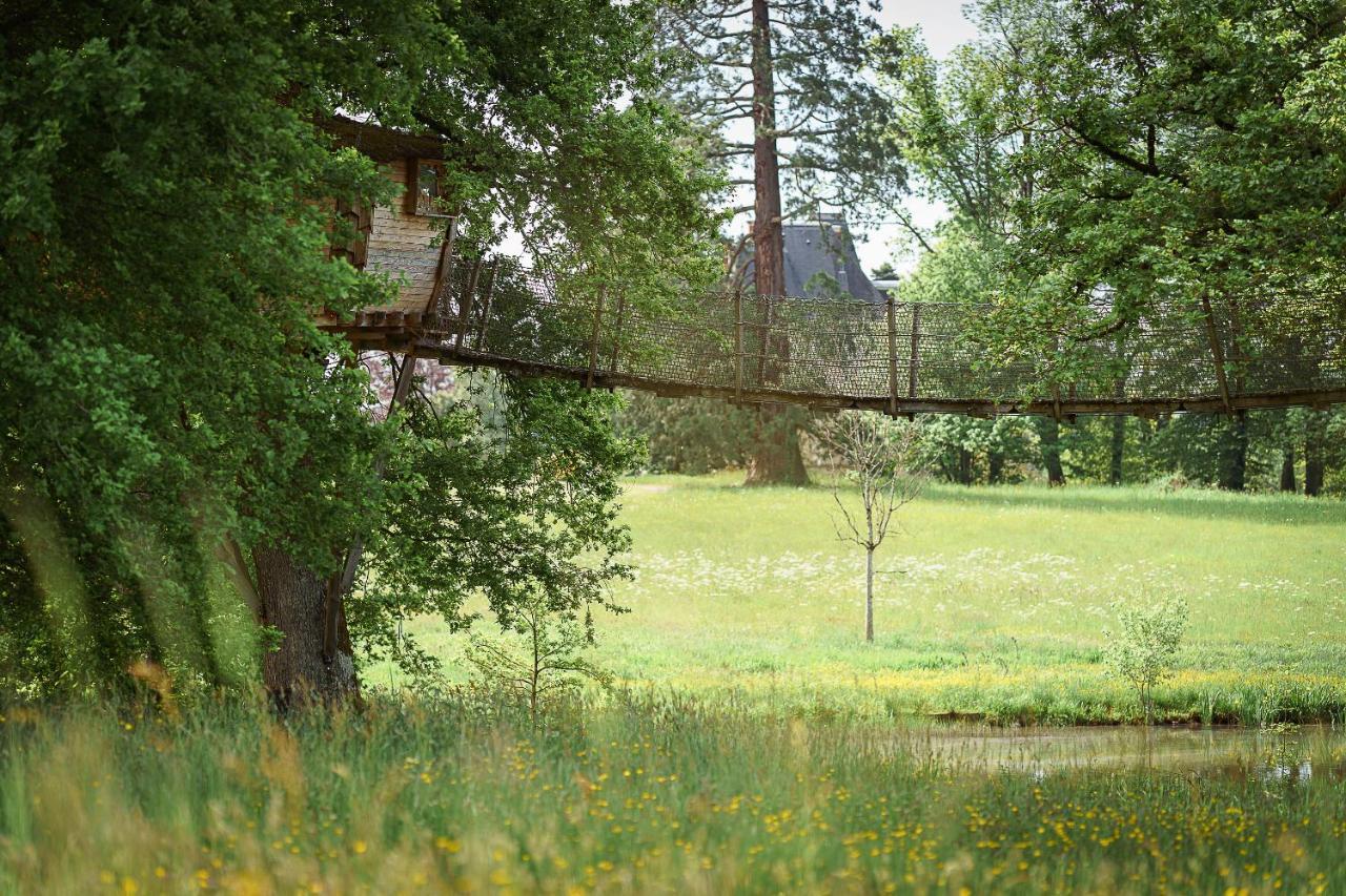Cabane Perchee Dans Les Arbres Saint-Hilaire-en-Morvan Ngoại thất bức ảnh