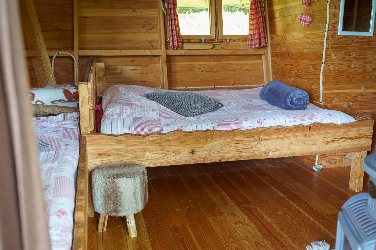Cabane Perchee Dans Les Arbres Saint-Hilaire-en-Morvan Ngoại thất bức ảnh