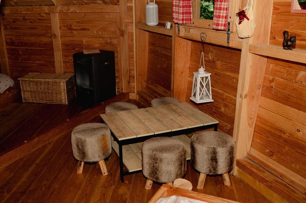 Cabane Perchee Dans Les Arbres Saint-Hilaire-en-Morvan Ngoại thất bức ảnh